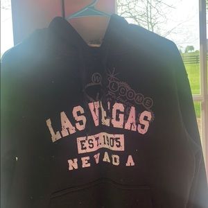 Black Las Vegas hoodie
